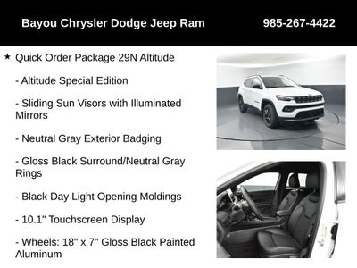 2026 Jeep Compass COMPASS LATITUDE ALTITUDE 4X4