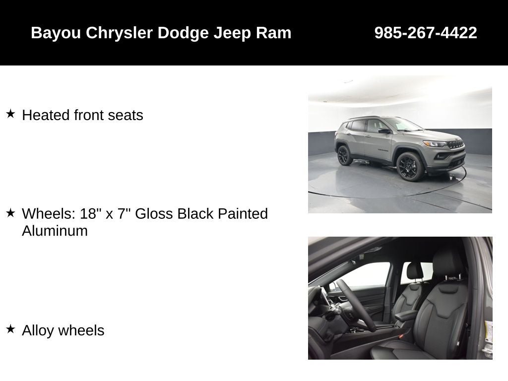 2026 Jeep Compass COMPASS LATITUDE ALTITUDE 4X4