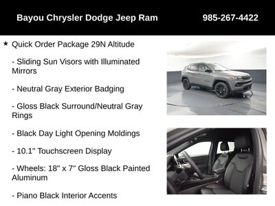 2026 Jeep Compass COMPASS LATITUDE ALTITUDE 4X4