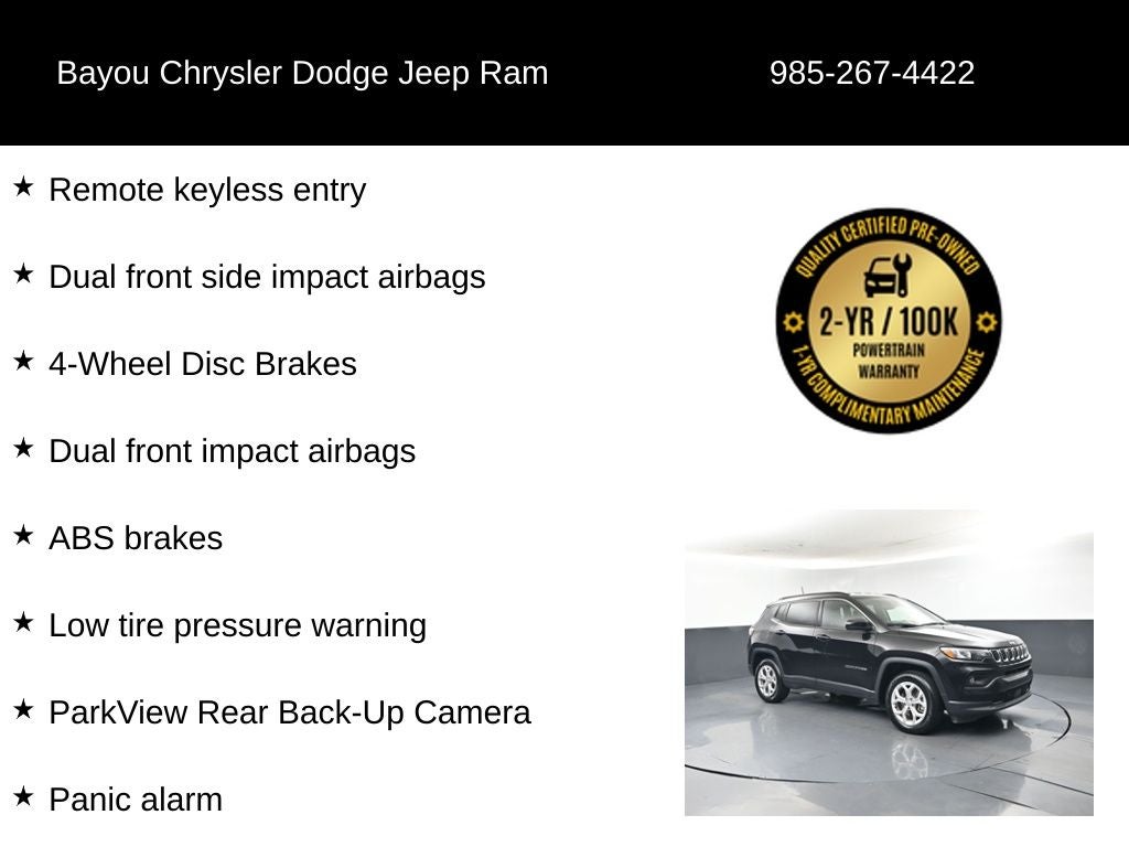 2024 Jeep Compass Latitude 4x4