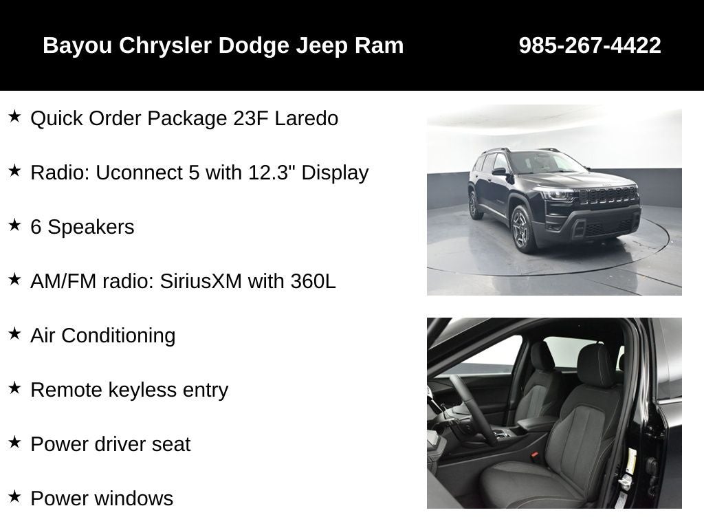 2026 Jeep Cherokee CHEROKEE LAREDO 4X4