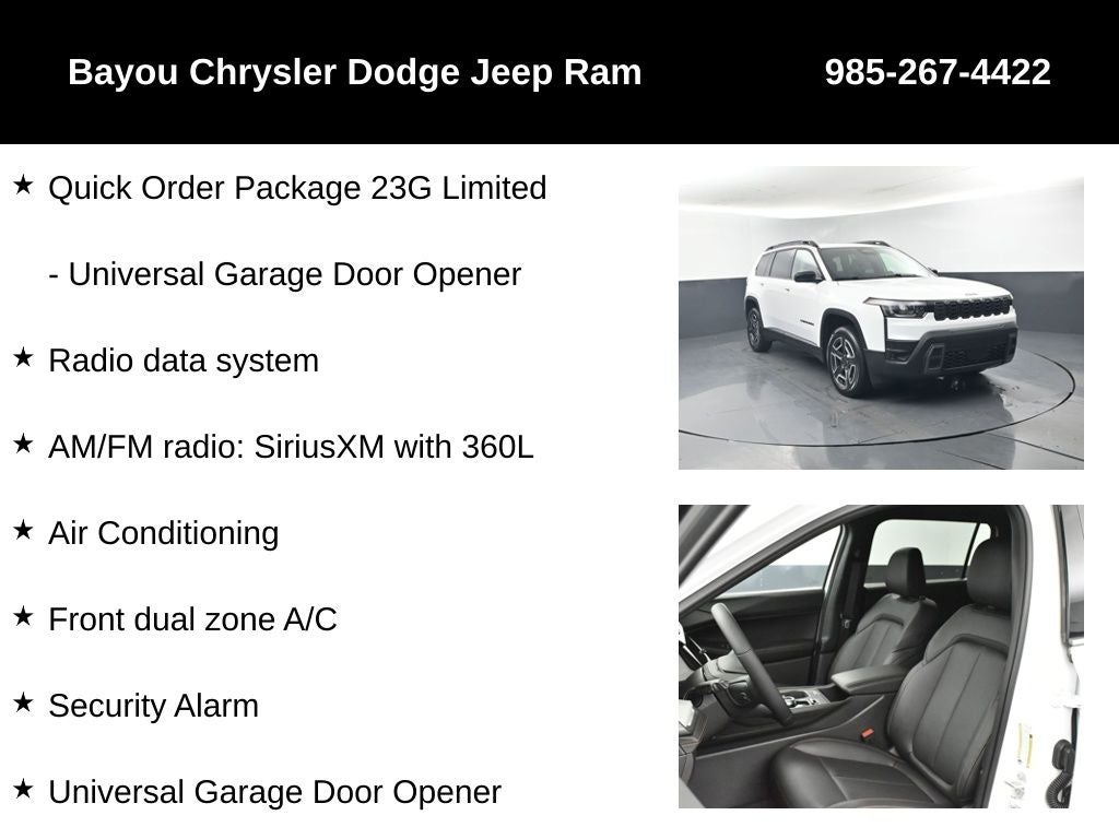 2026 Jeep Cherokee CHEROKEE LIMITED 4X4