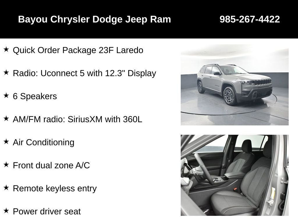 2026 Jeep Cherokee CHEROKEE LAREDO 4X4