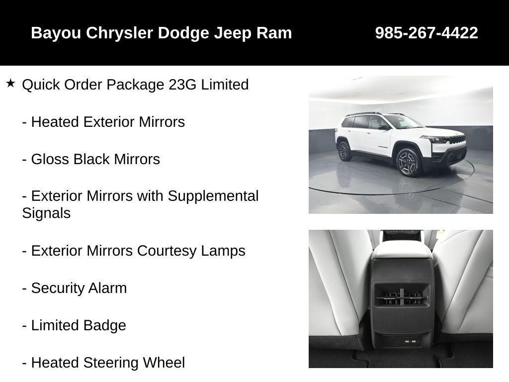 2026 Jeep Cherokee CHEROKEE LIMITED 4X4