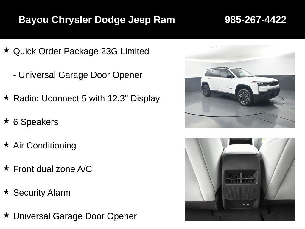 2026 Jeep Cherokee CHEROKEE LIMITED 4X4