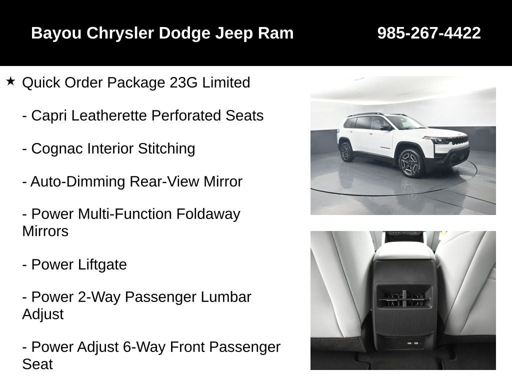 2026 Jeep Cherokee CHEROKEE LIMITED 4X4