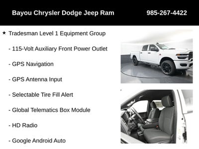 2026 RAM Ram 2500 RAM 2500 BLACK EXPRESS CREW CAB 4X4 6'4' BOX