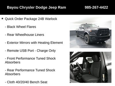 2026 RAM Ram 2500 RAM 2500 WARLOCK CREW CAB 4X4 6'4' BOX