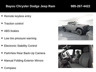 2027 RAM Ram 2500 RAM 2500 WARLOCK CREW CAB 4X4 6'4' BOX