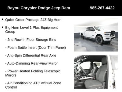 2025 RAM Ram 2500 RAM 2500 BIG HORN CREW CAB 4X4 6'4' BOX