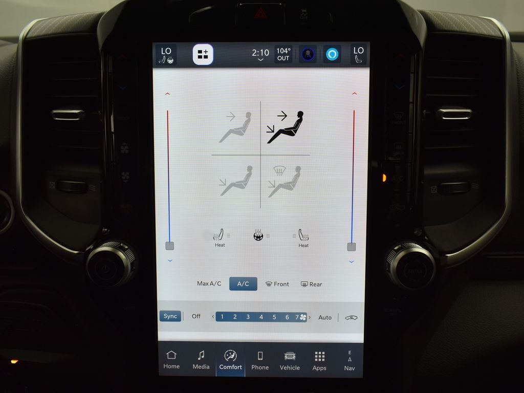 2025 RAM Ram 2500 RAM 2500 BIG HORN CREW CAB 4X4 SCA Black Widow