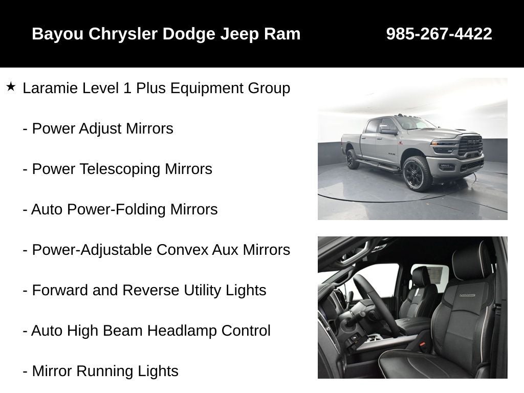 2026 RAM Ram 2500 RAM 2500 LARAMIE CREW CAB 4X4 6'4' BOX