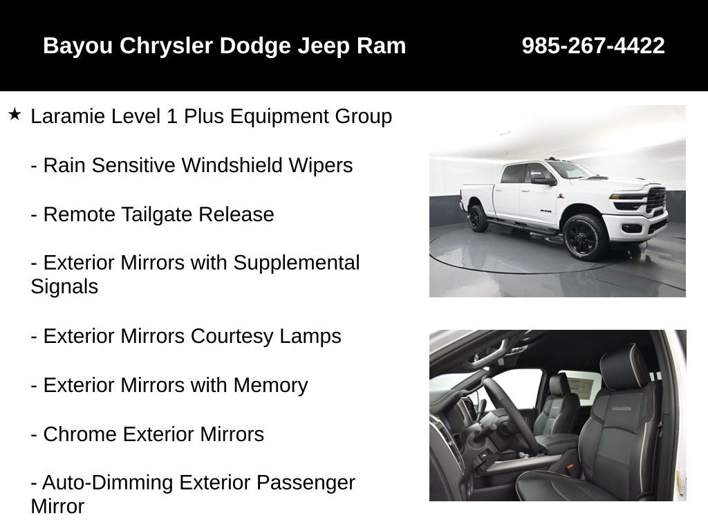2026 RAM Ram 2500 RAM 2500 LARAMIE CREW CAB 4X4 6'4' BOX