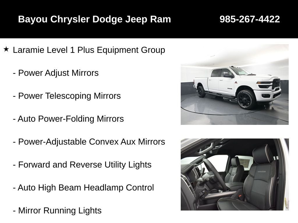 2026 RAM Ram 2500 RAM 2500 LARAMIE CREW CAB 4X4 6'4' BOX
