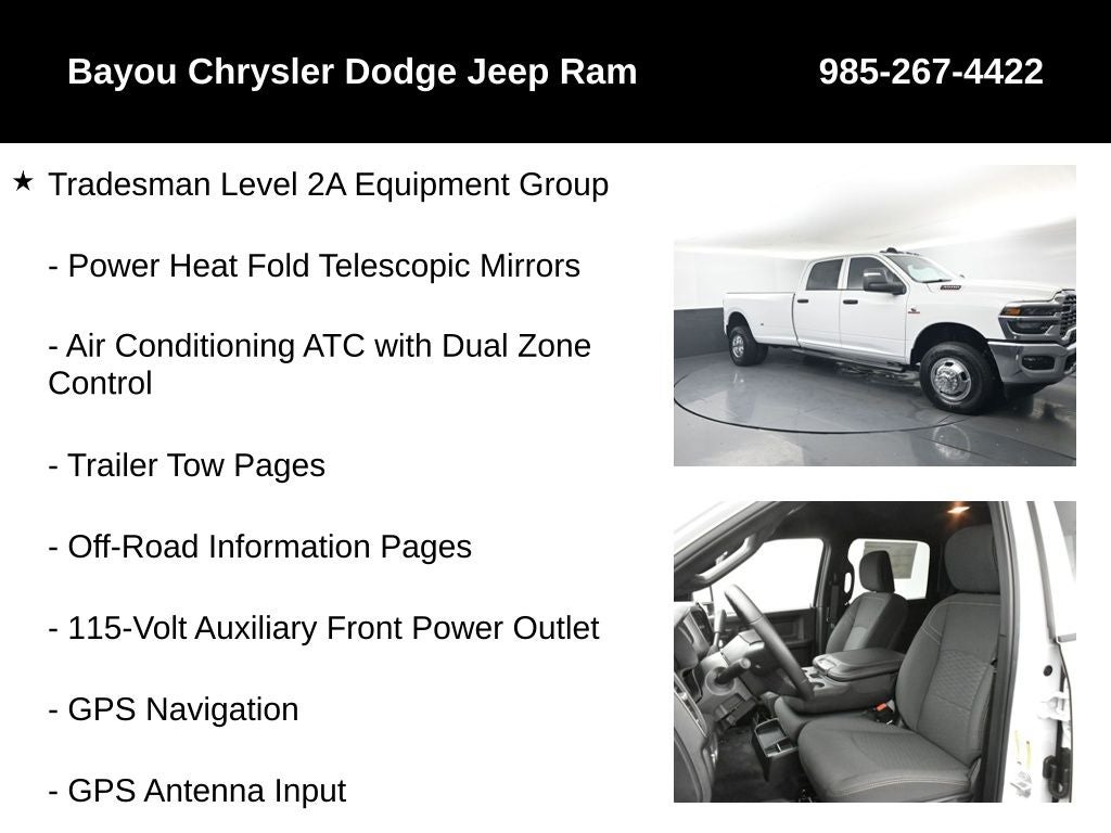 2026 RAM Ram 3500 RAM 3500 TRADESMAN CREW CAB 4X4 8' BOX