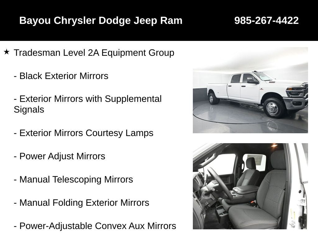 2026 RAM Ram 3500 RAM 3500 TRADESMAN CREW CAB 4X4 8' BOX