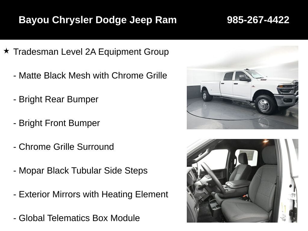 2026 RAM Ram 3500 RAM 3500 TRADESMAN CREW CAB 4X4 8' BOX