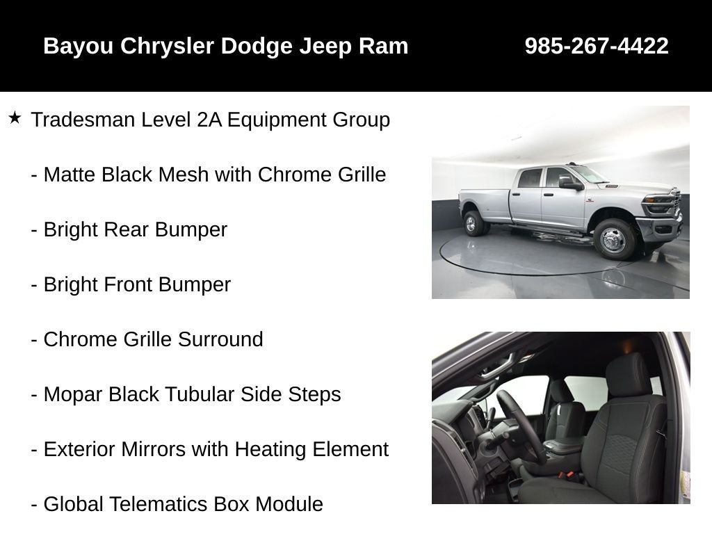 2026 RAM Ram 3500 RAM 3500 TRADESMAN CREW CAB 4X4 8' BOX