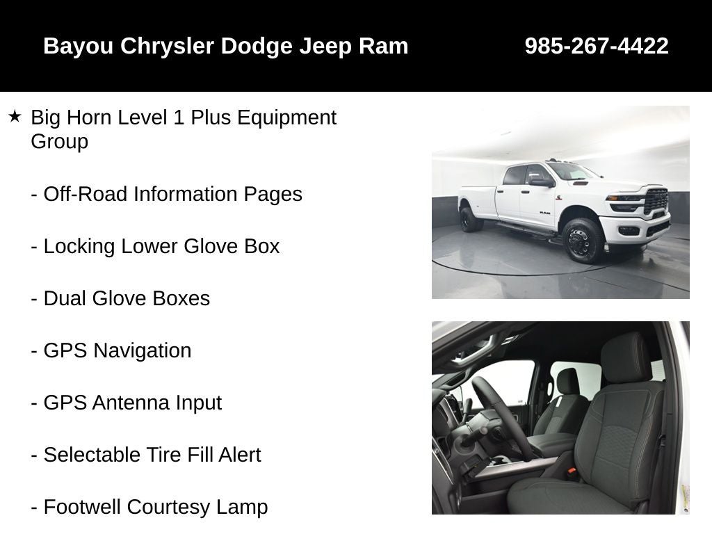 2026 RAM 3500 Big Horn