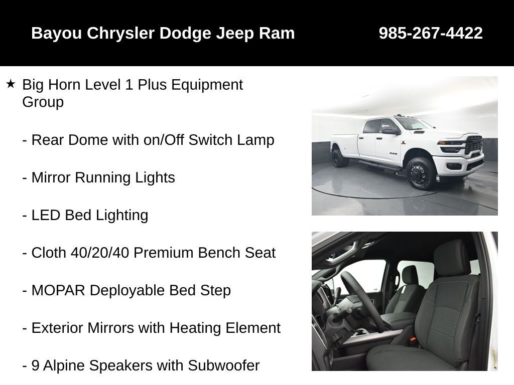 2026 RAM 3500 Big Horn