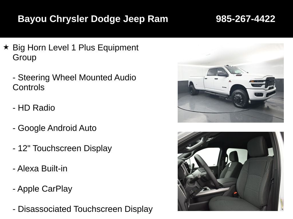 2026 RAM 3500 Big Horn