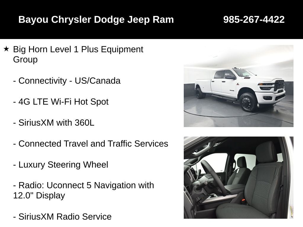 2026 RAM 3500 Big Horn