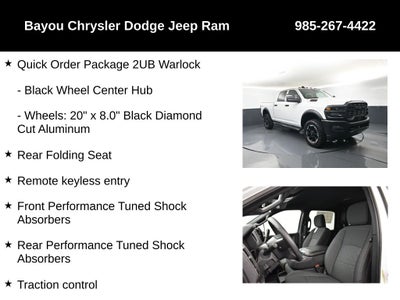 2026 RAM Ram 2500 RAM 2500 WARLOCK CREW CAB 4X4 6'4' BOX