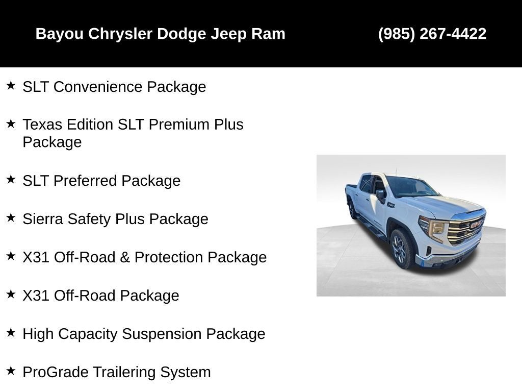 2024 GMC Sierra 1500 4WD Crew Cab Short Box SLT