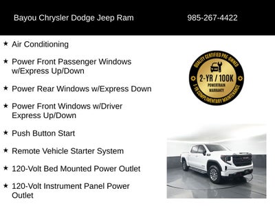 2022 GMC Sierra 1500 4WD Crew Cab Short Box AT4