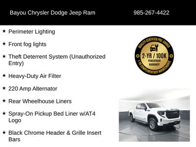 2022 GMC Sierra 1500 4WD Crew Cab Short Box AT4