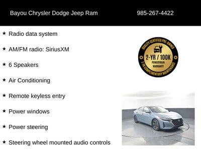 2024 Nissan Sentra SV Xtronic CVT