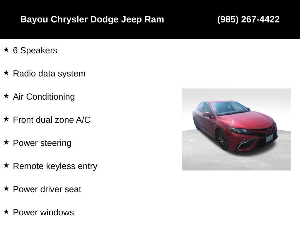 2024 Toyota Camry SE