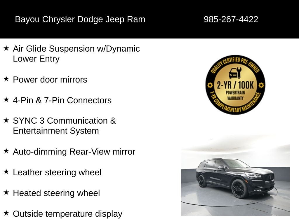 2023 Lincoln Aviator Black Label