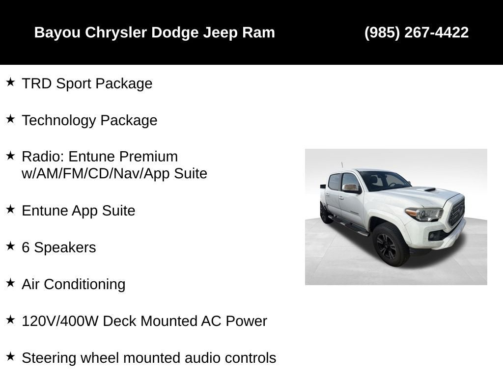 2019 Toyota Tacoma TRD Sport