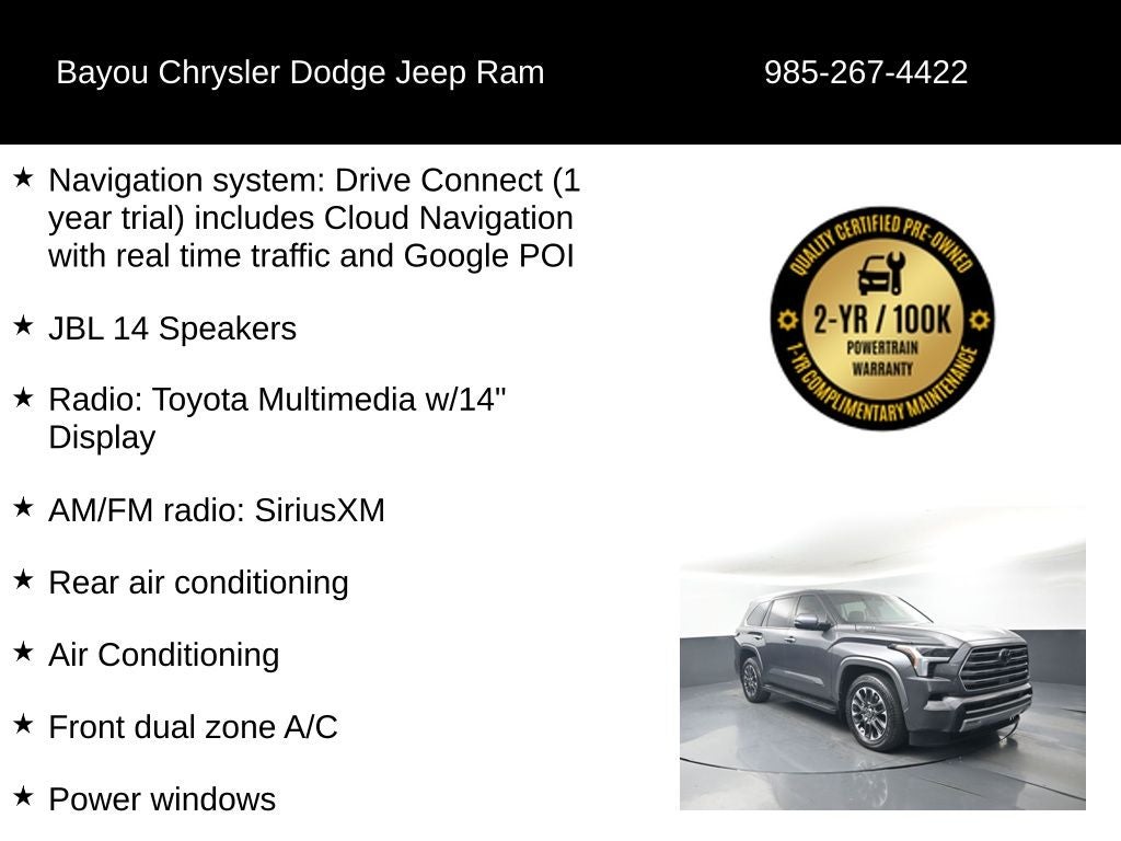 2024 Toyota Sequoia Limited