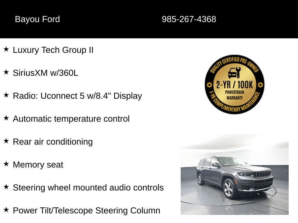 2022 Jeep Grand Cherokee L Limited