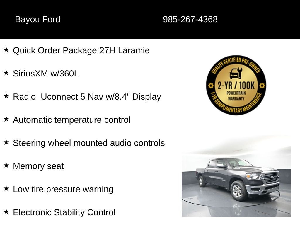 2024 RAM 1500 Laramie