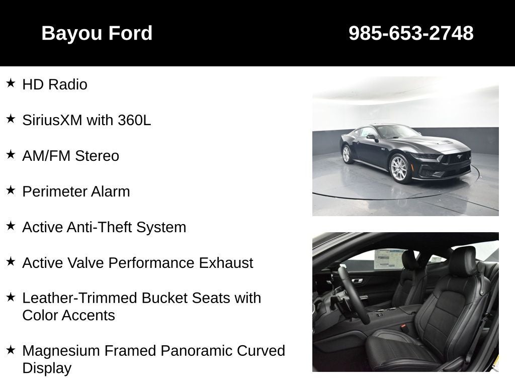 2026 Ford Mustang GT Premium 401A