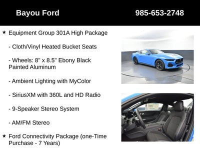 2026 Ford Mustang GT 301A