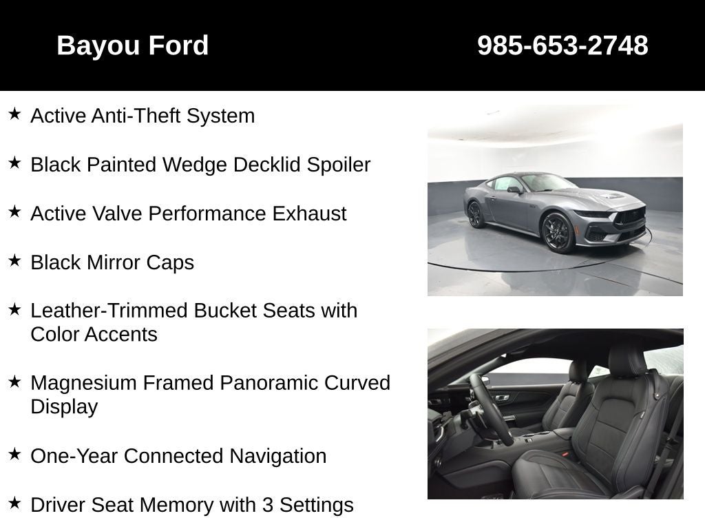 2026 Ford Mustang GT Premium