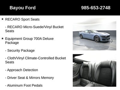 2025 Ford Mustang Dark Horse 700A