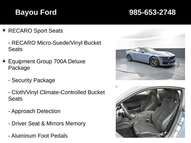 2025 Ford Mustang Dark Horse 700A