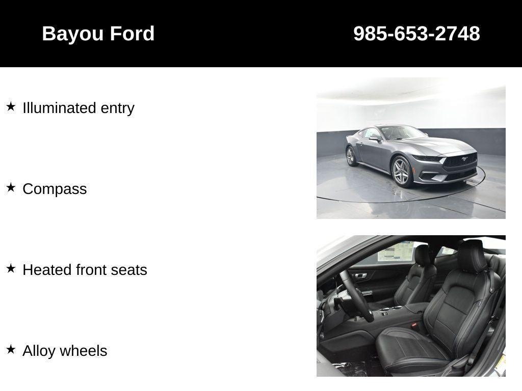 2026 Ford Mustang EcoBoost Premium 201A