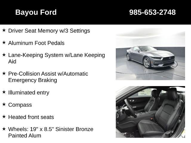 2026 Ford Mustang EcoBoost Premium 201A