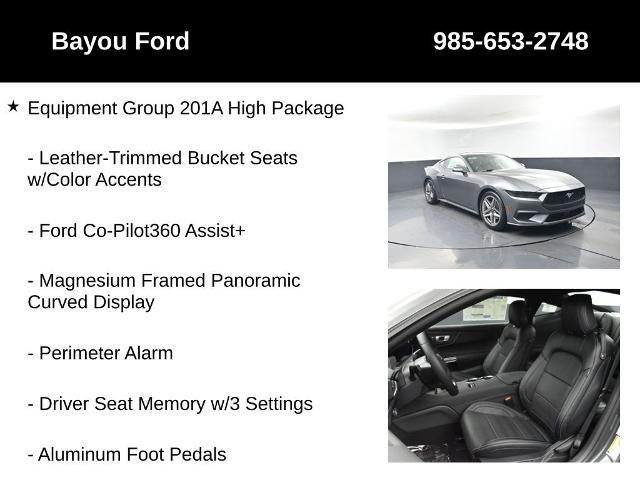 2026 Ford Mustang EcoBoost Premium 201A