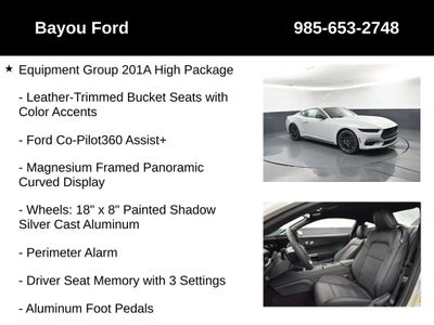 2026 Ford Mustang EcoBoost Premium 201A