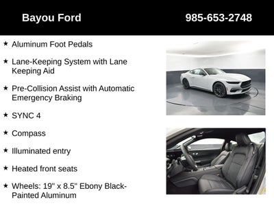 2026 Ford Mustang EcoBoost Premium 201A