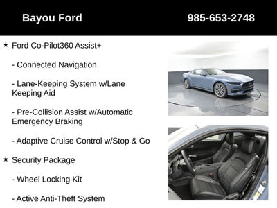 2025 Ford Mustang EcoBoost Premium 201A