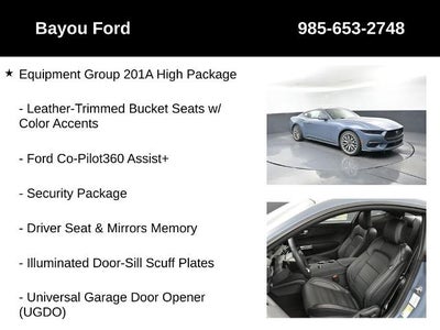 2025 Ford Mustang EcoBoost Premium 201A