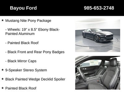 2026 Ford Mustang EcoBoost 101A